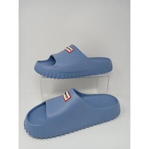 Hunter Finn Slip-On Open Toe Casual Sandals Men's US Size 12M Blue Color Slide